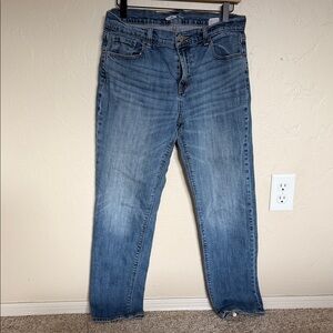 Old Navy Women's Straight Leg Jeans - Blue
